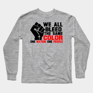 ONE NATION ONE PEOPLE- USA Long Sleeve T-Shirt